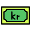 external krona-currency-note-others-iconmarket icon