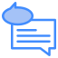 external message-speech-bubble-others-iconmarket-7 icon