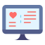 external monitor-valentines-day-others-iconmarket icon
