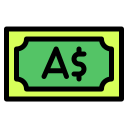 external australian-currency-note-others-iconmarket icon