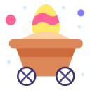 external trolley-easter-others-iconmarket icon