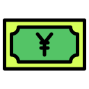 external yen-currency-note-others-iconmarket icon