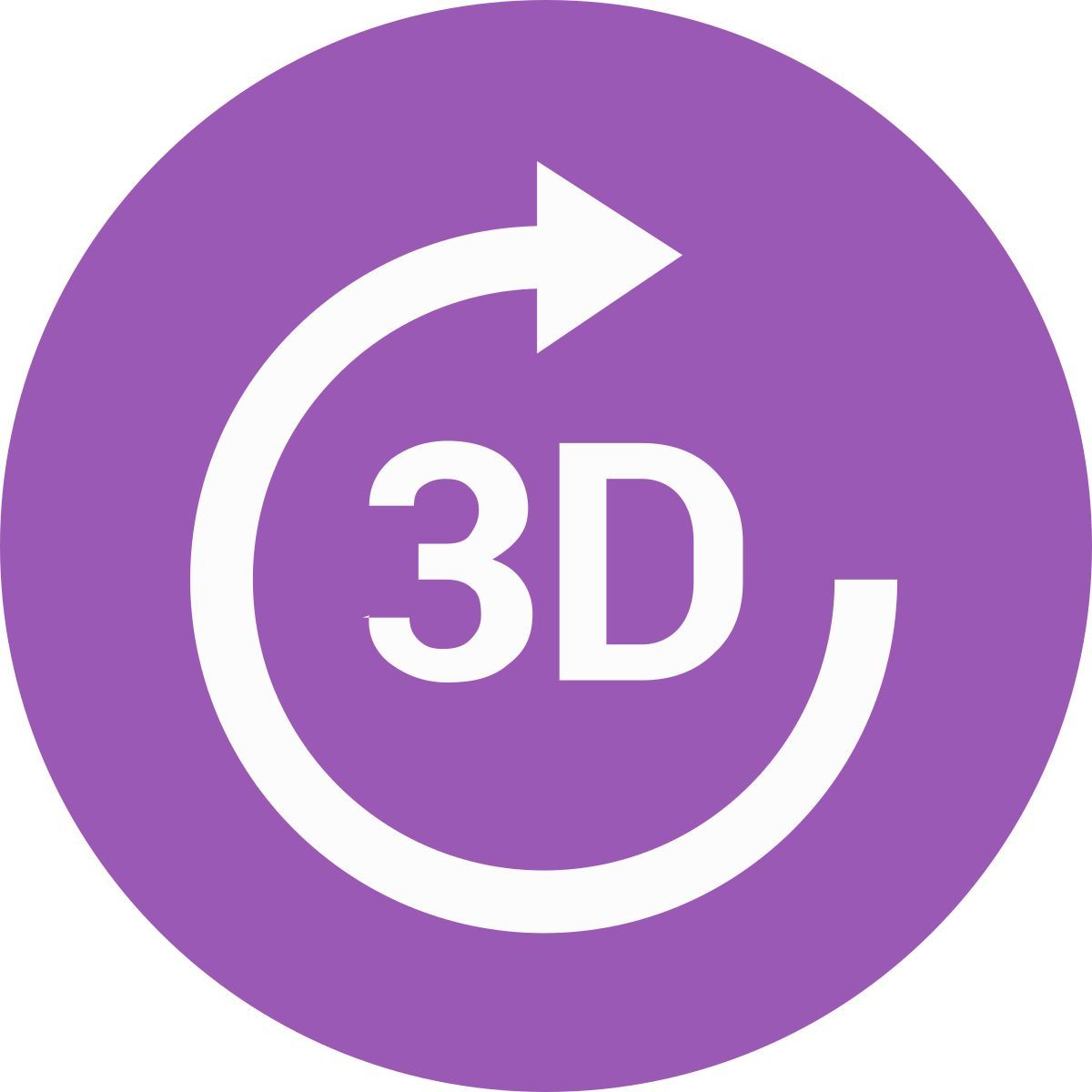 3d rotation icon