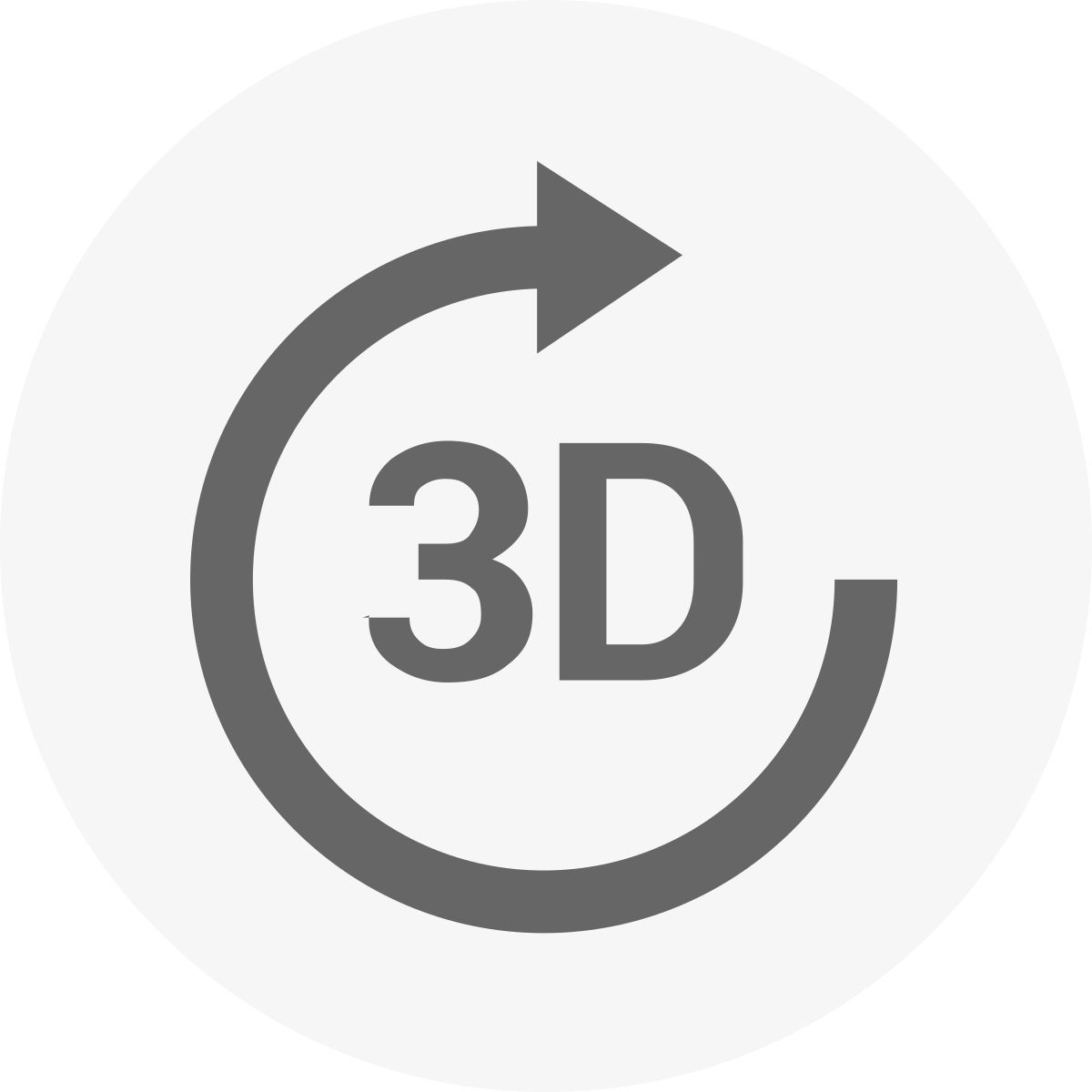 3d rotation icon