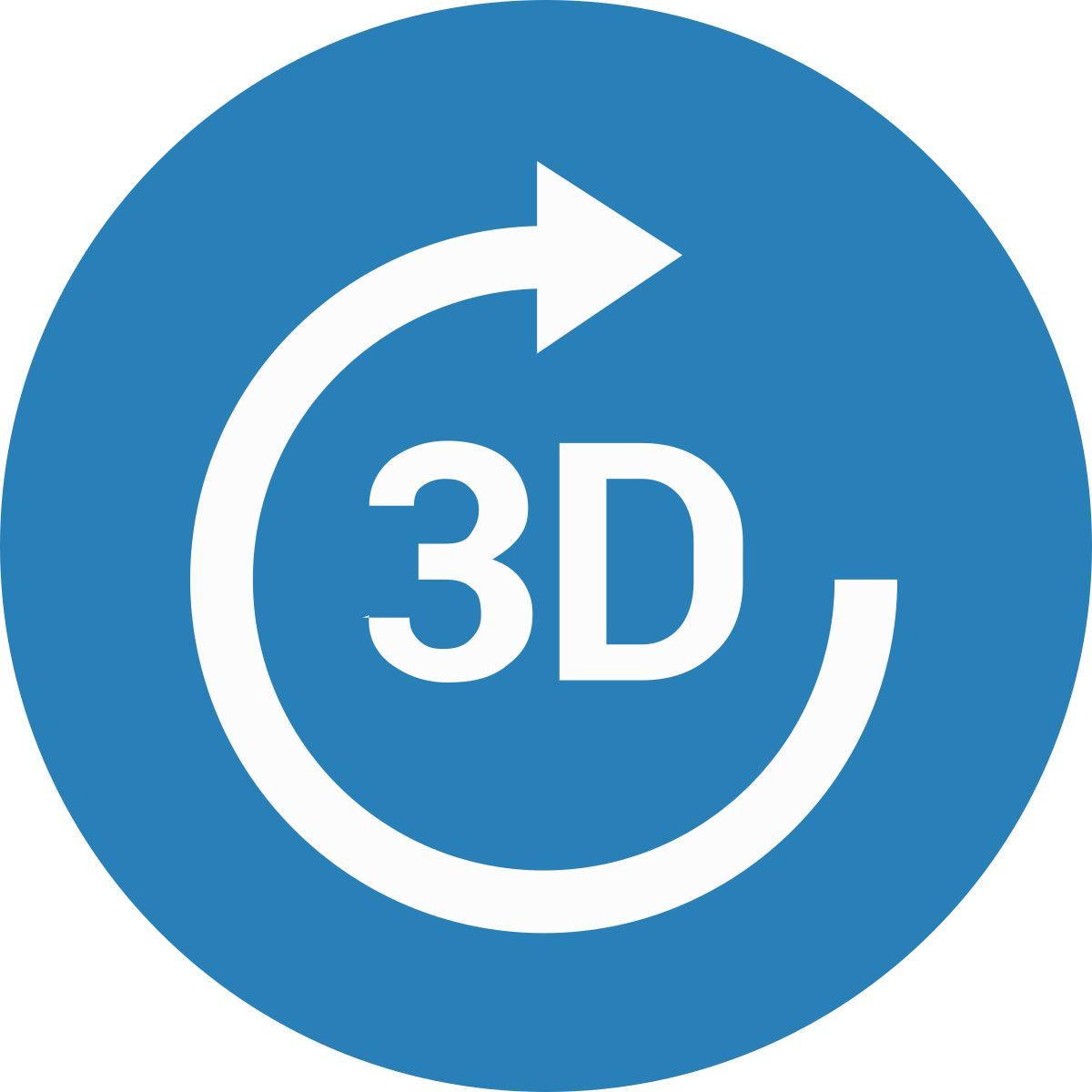 3d rotation icon