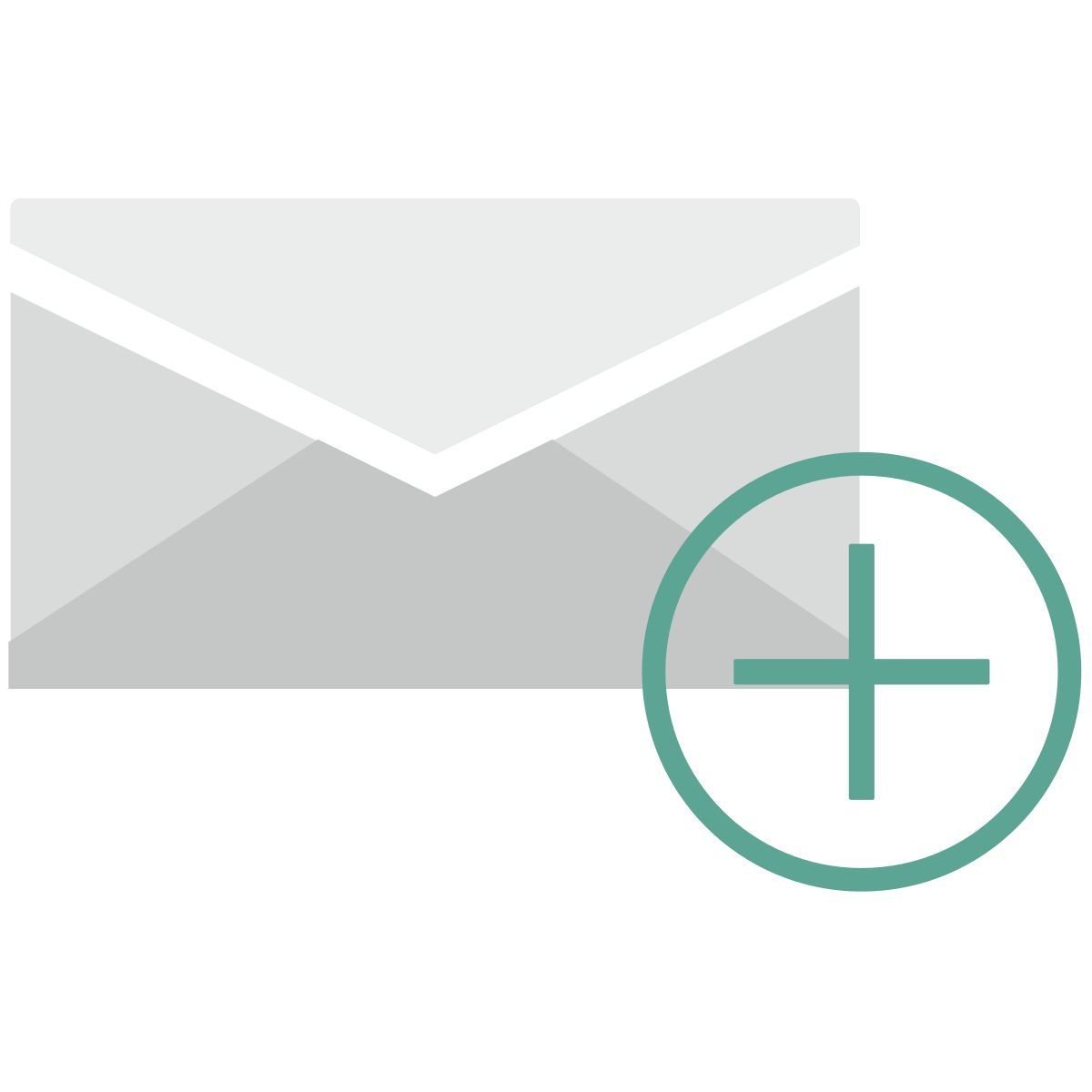 add mail icon