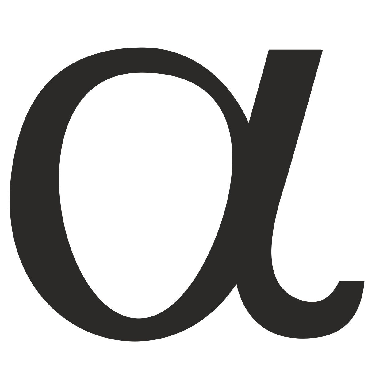 alpha icon