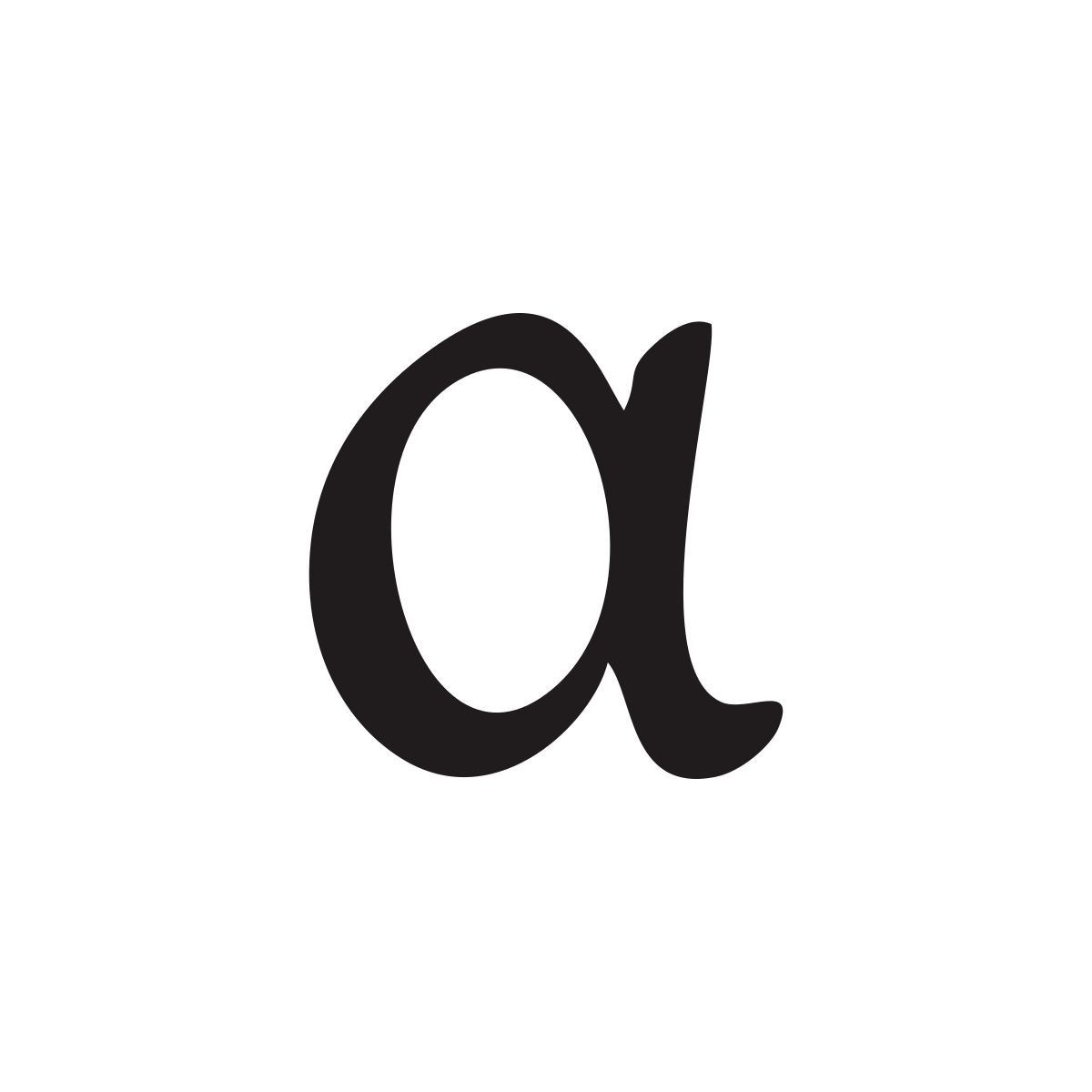 alpha icon