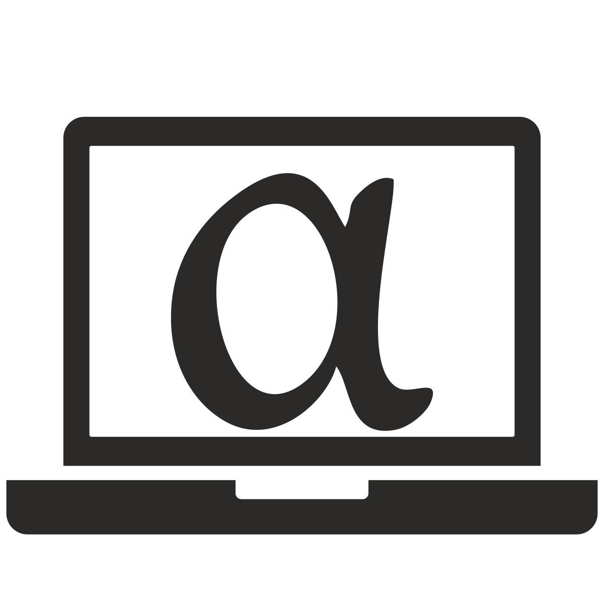 alpha icon