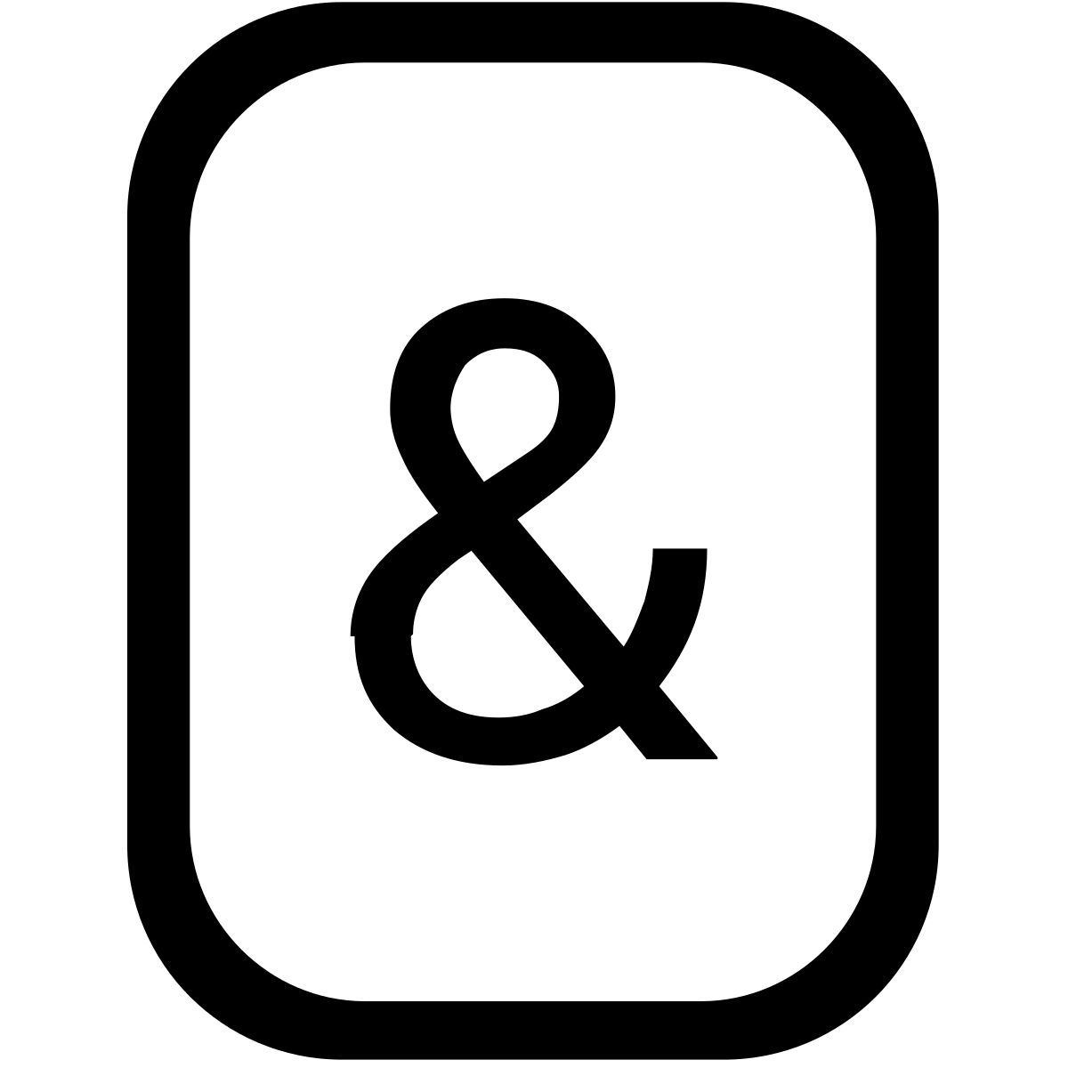 ampersand icon