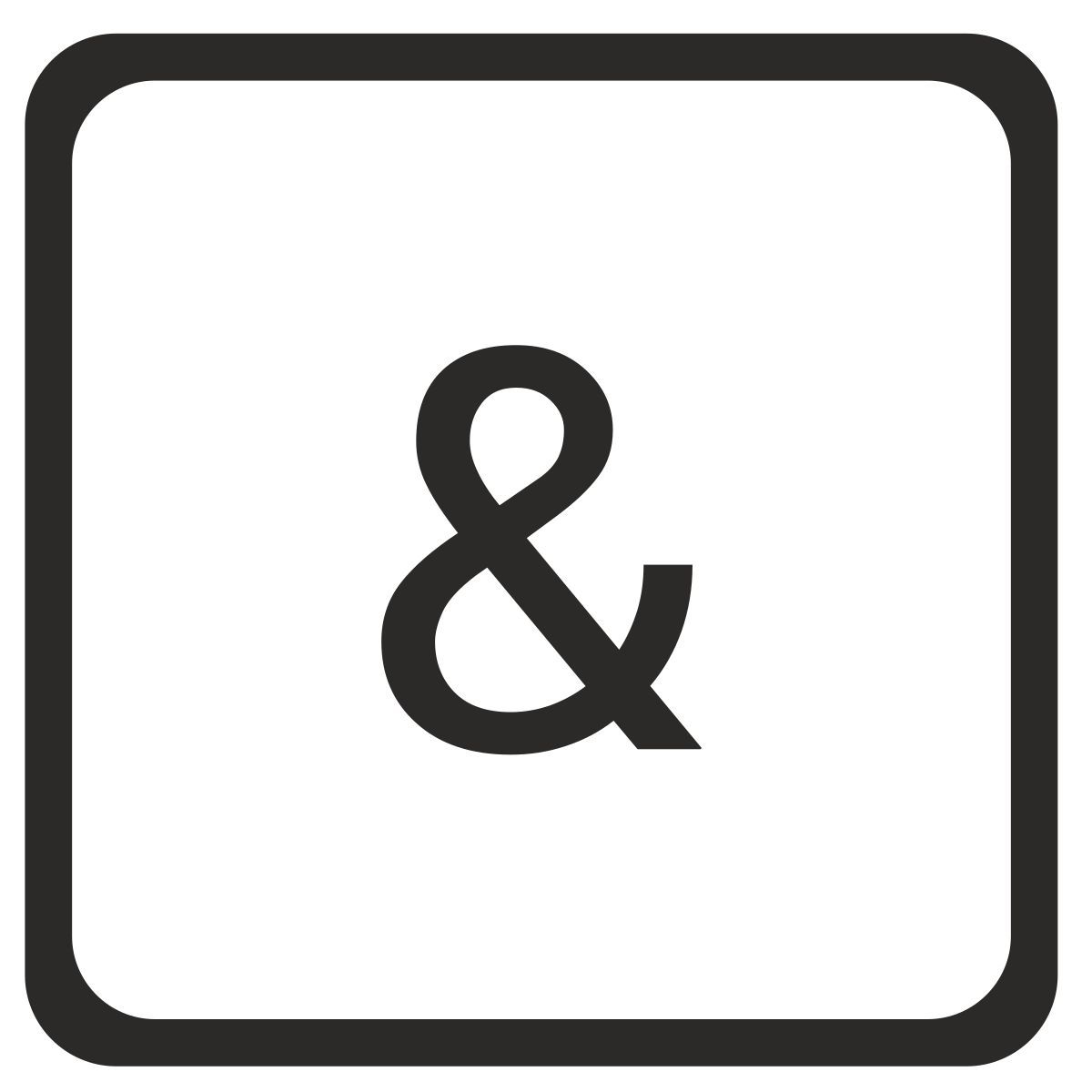 ampersand icon