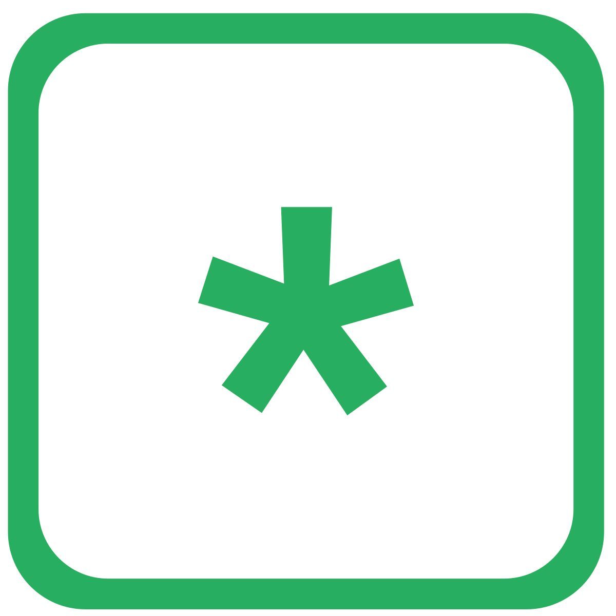 asterisk icon
