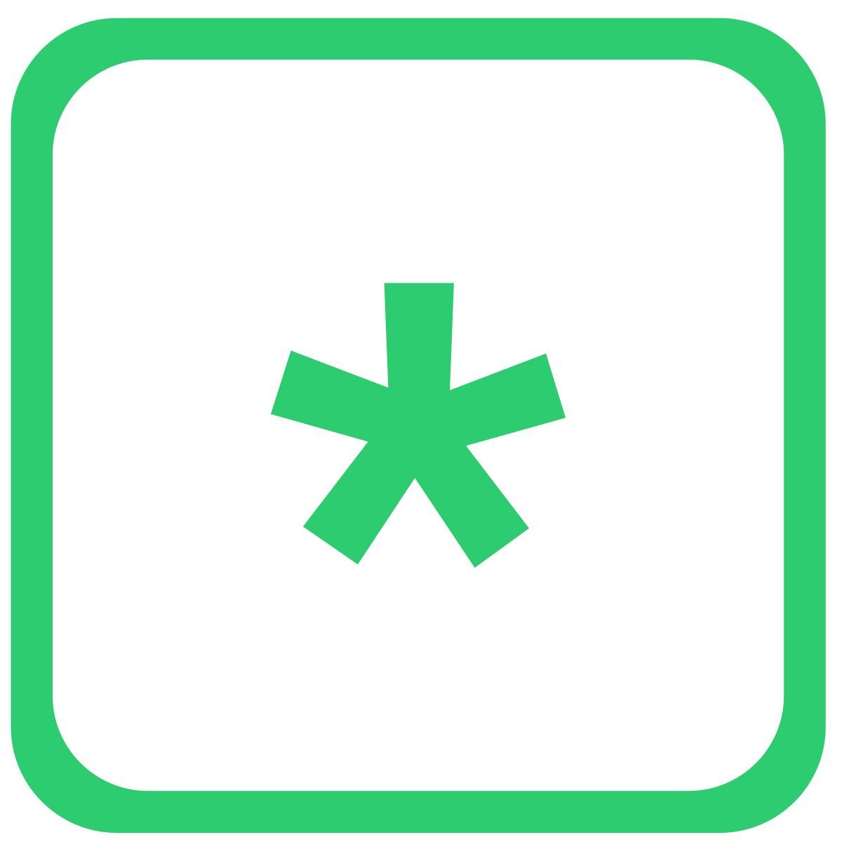 asterisk icon
