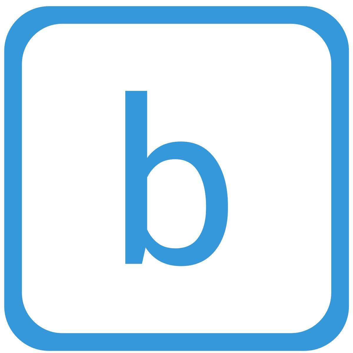 b icon
