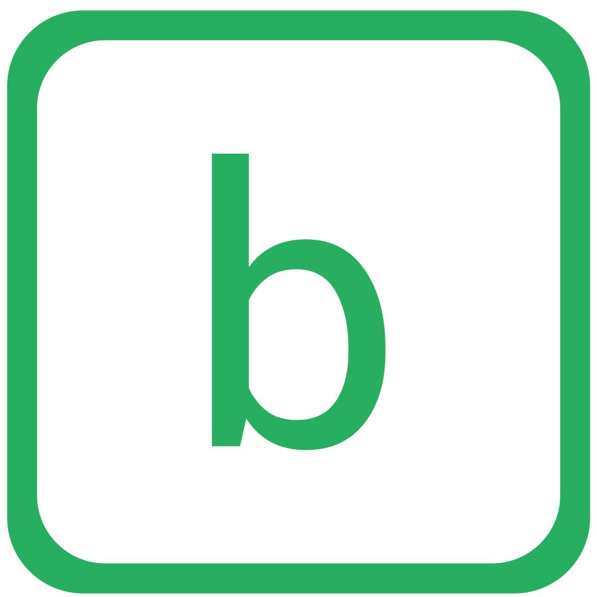 b icon