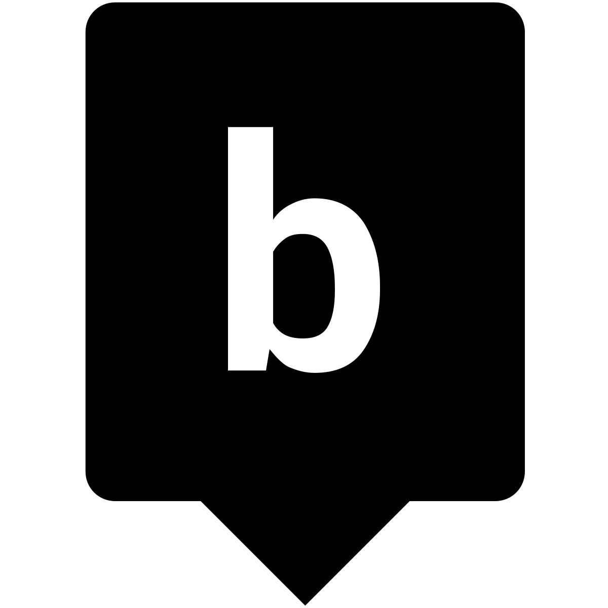 b icon