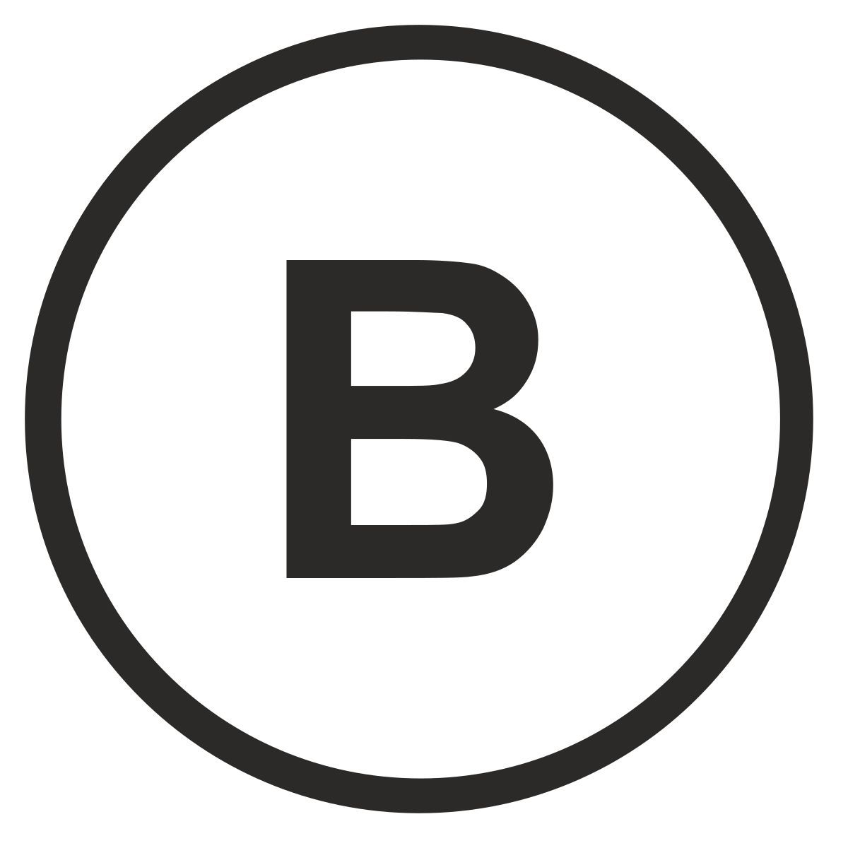 b icon