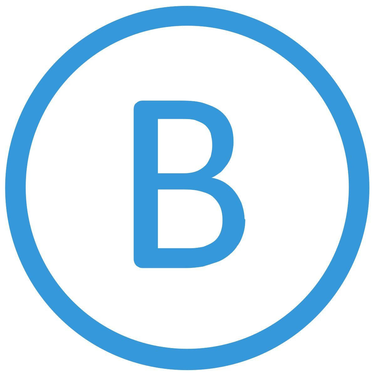 b icon