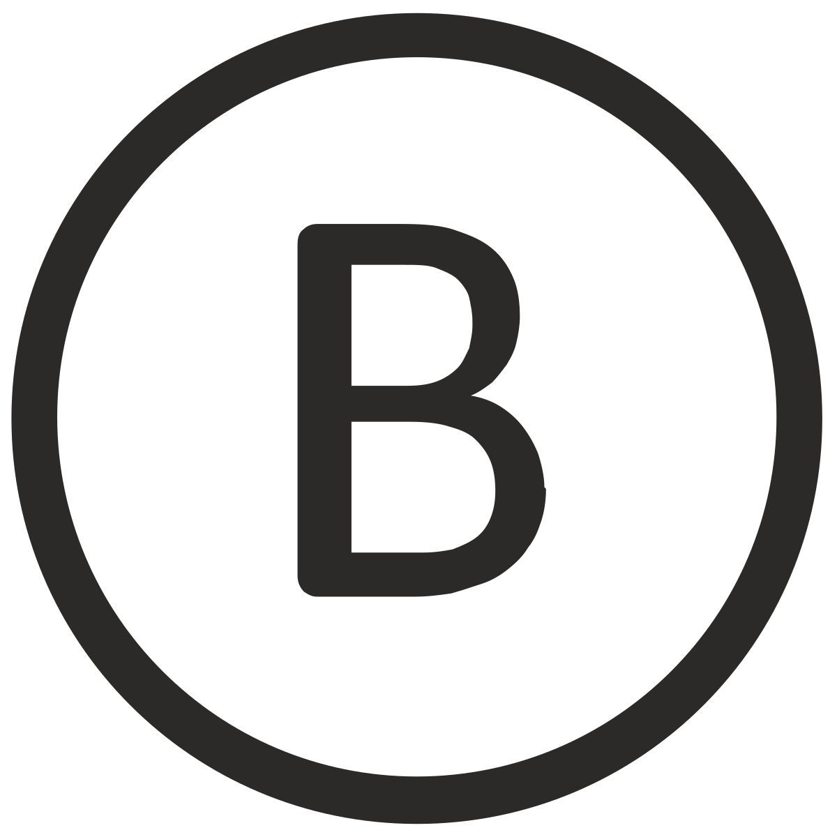 b icon