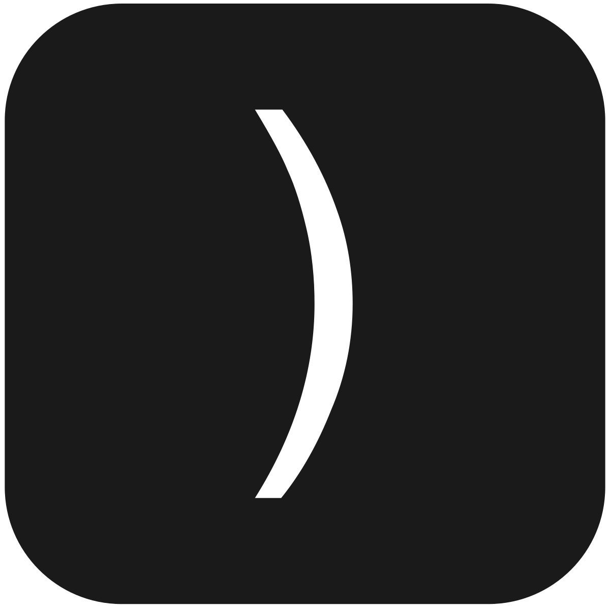 bracket icon