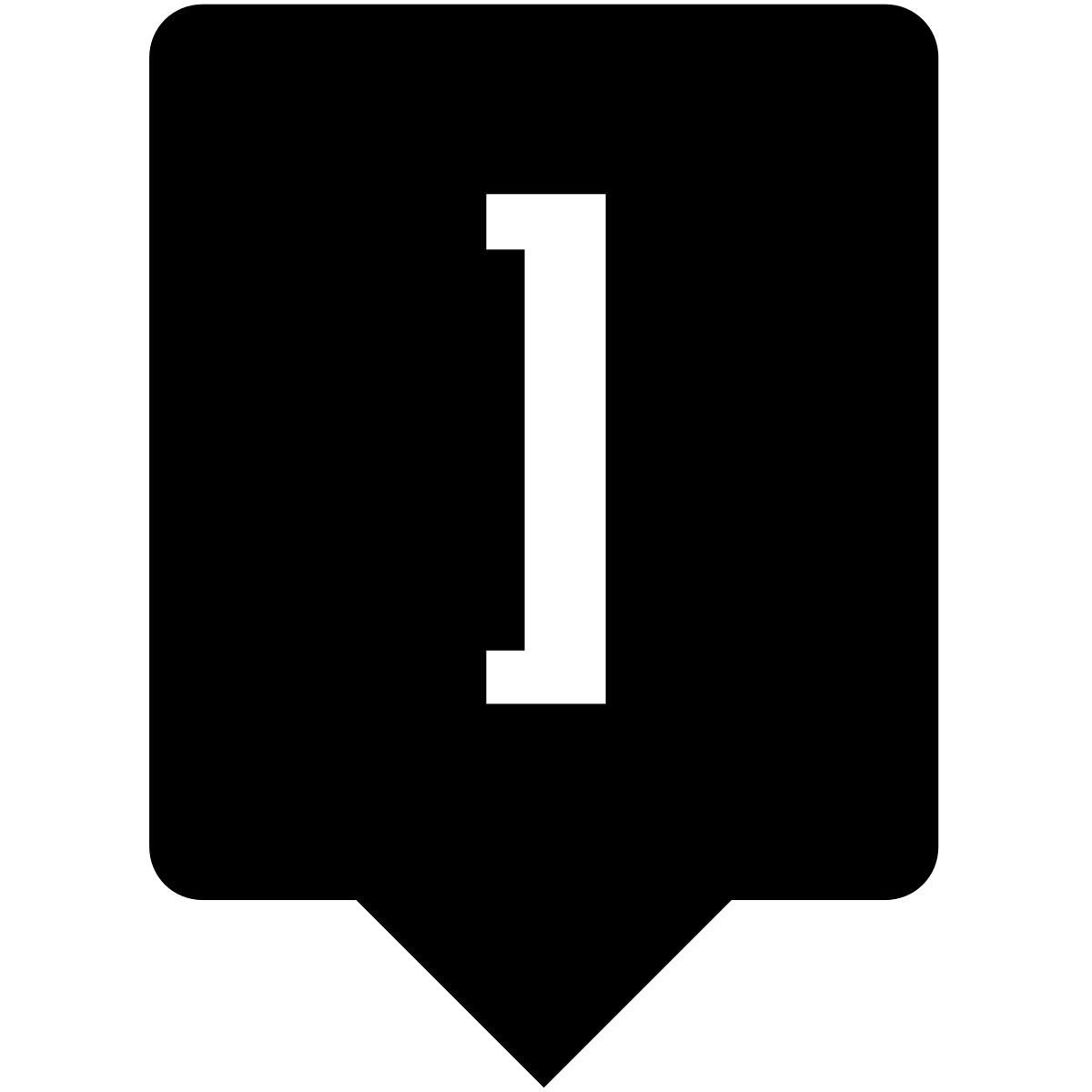 bracket icon