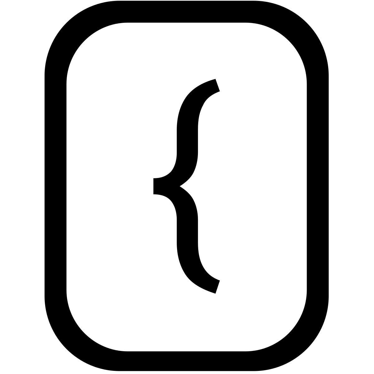 bracket icon