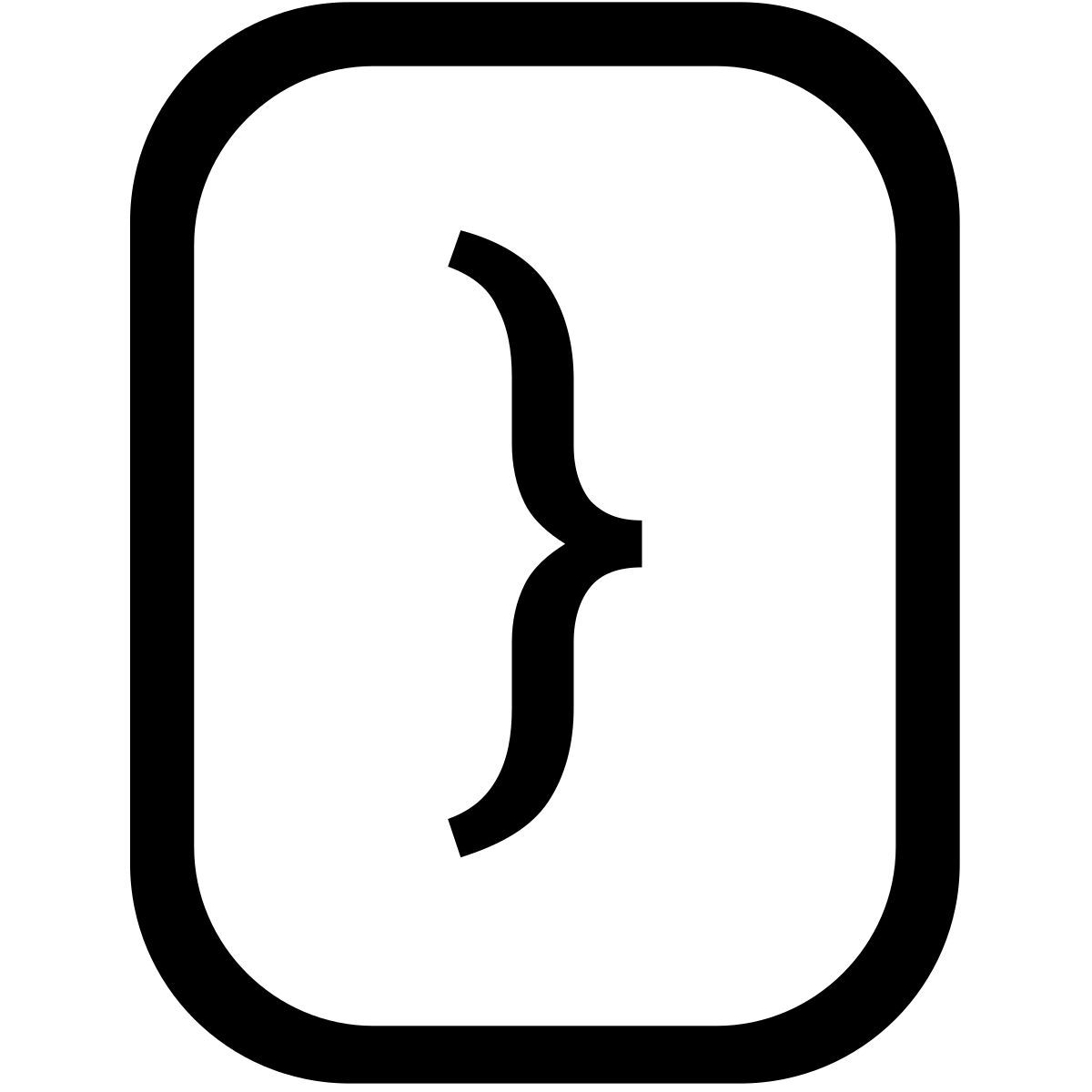 bracket icon