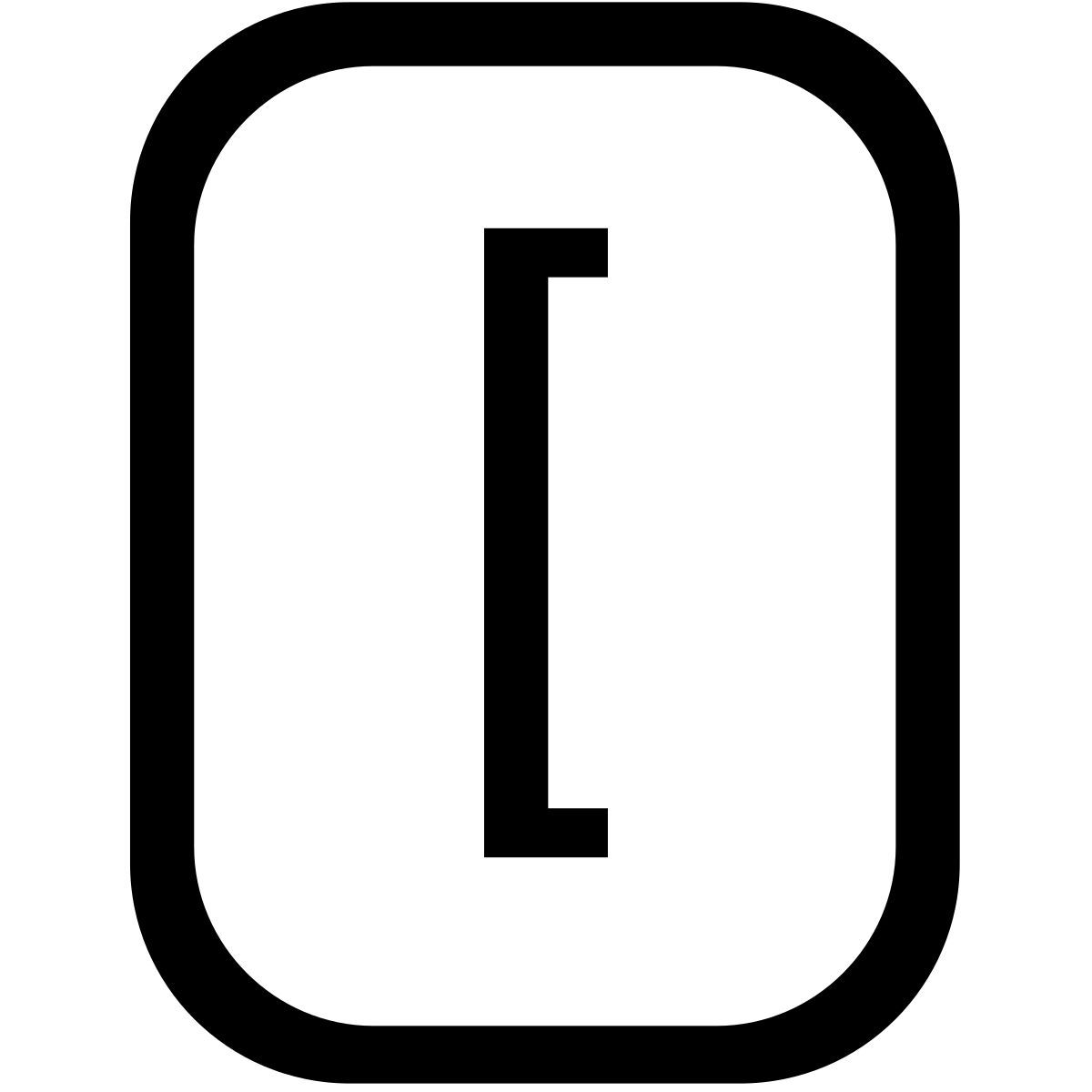 bracket icon
