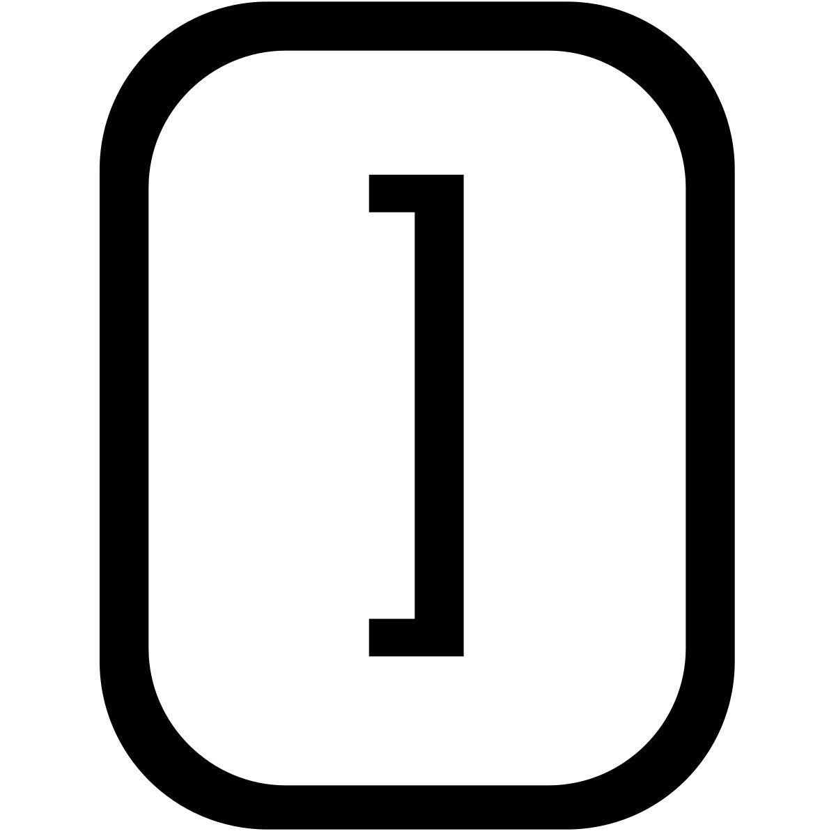 bracket icon