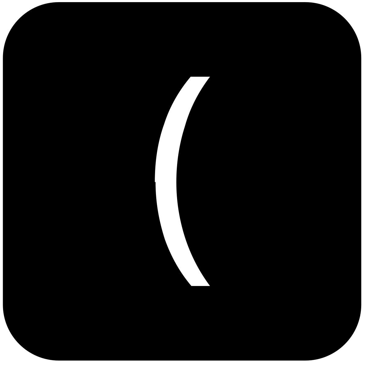 bracket icon