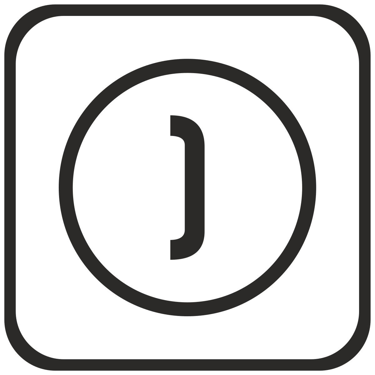 bracket icon