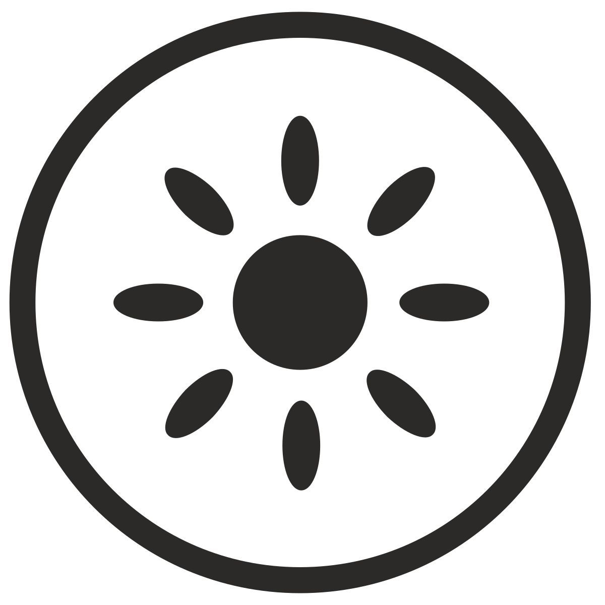 밝기 설정 icon