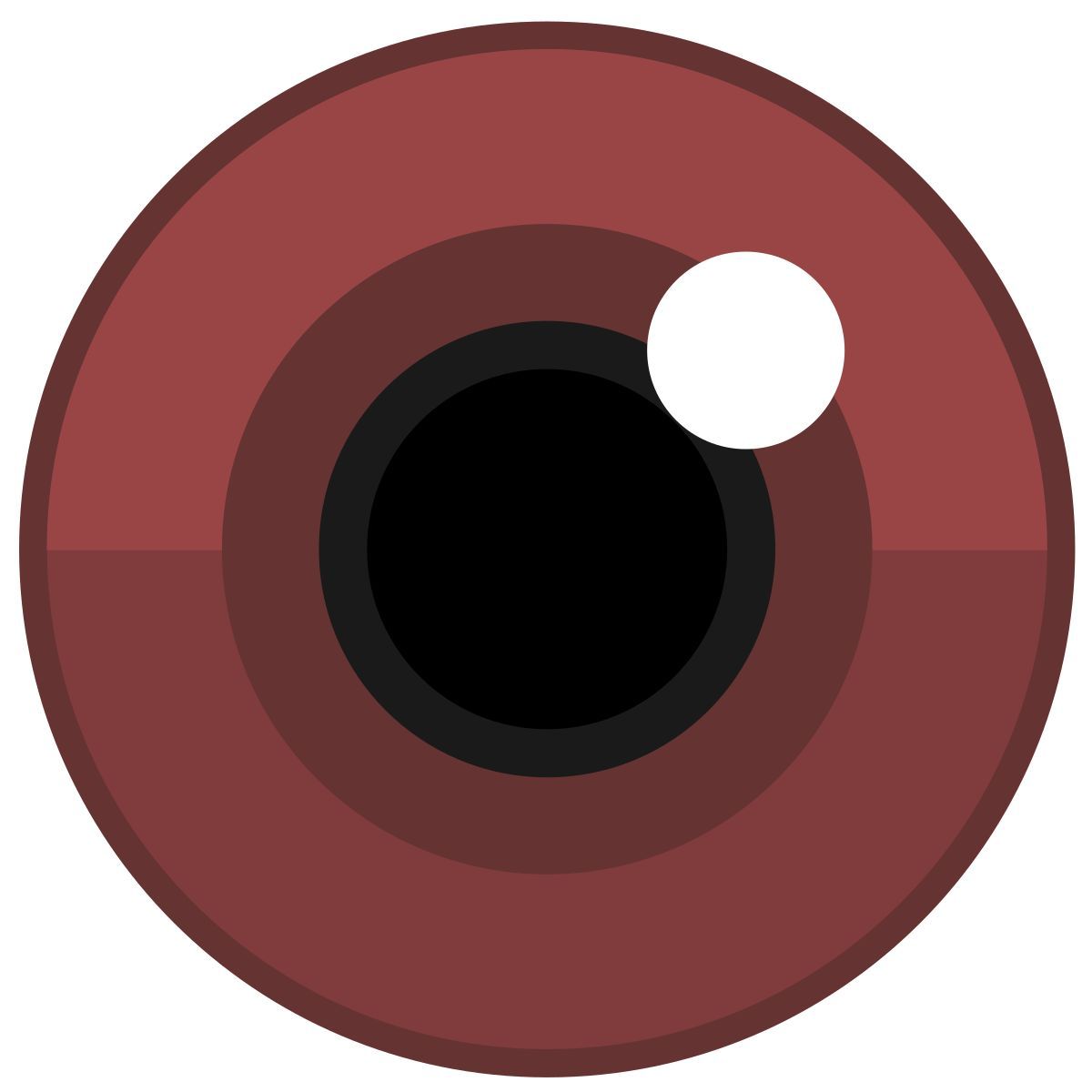 brown eye icon