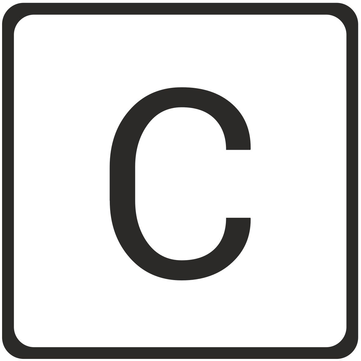 c grade icon