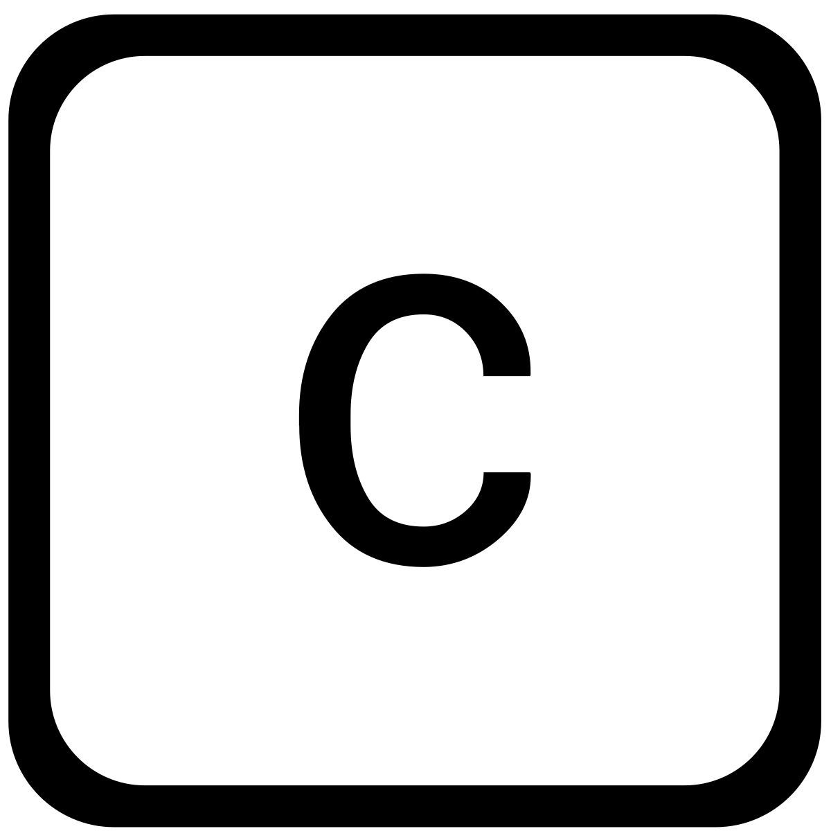 c icon