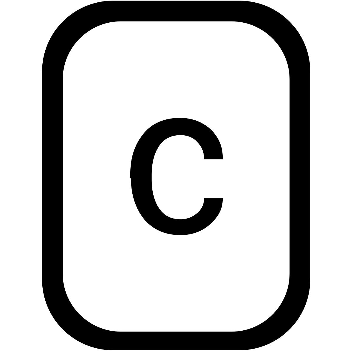 c icon