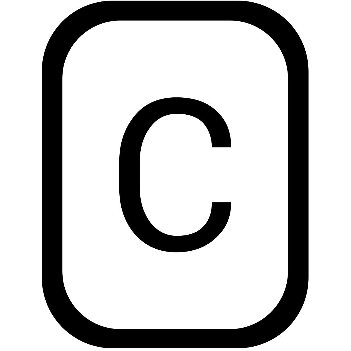 c icon