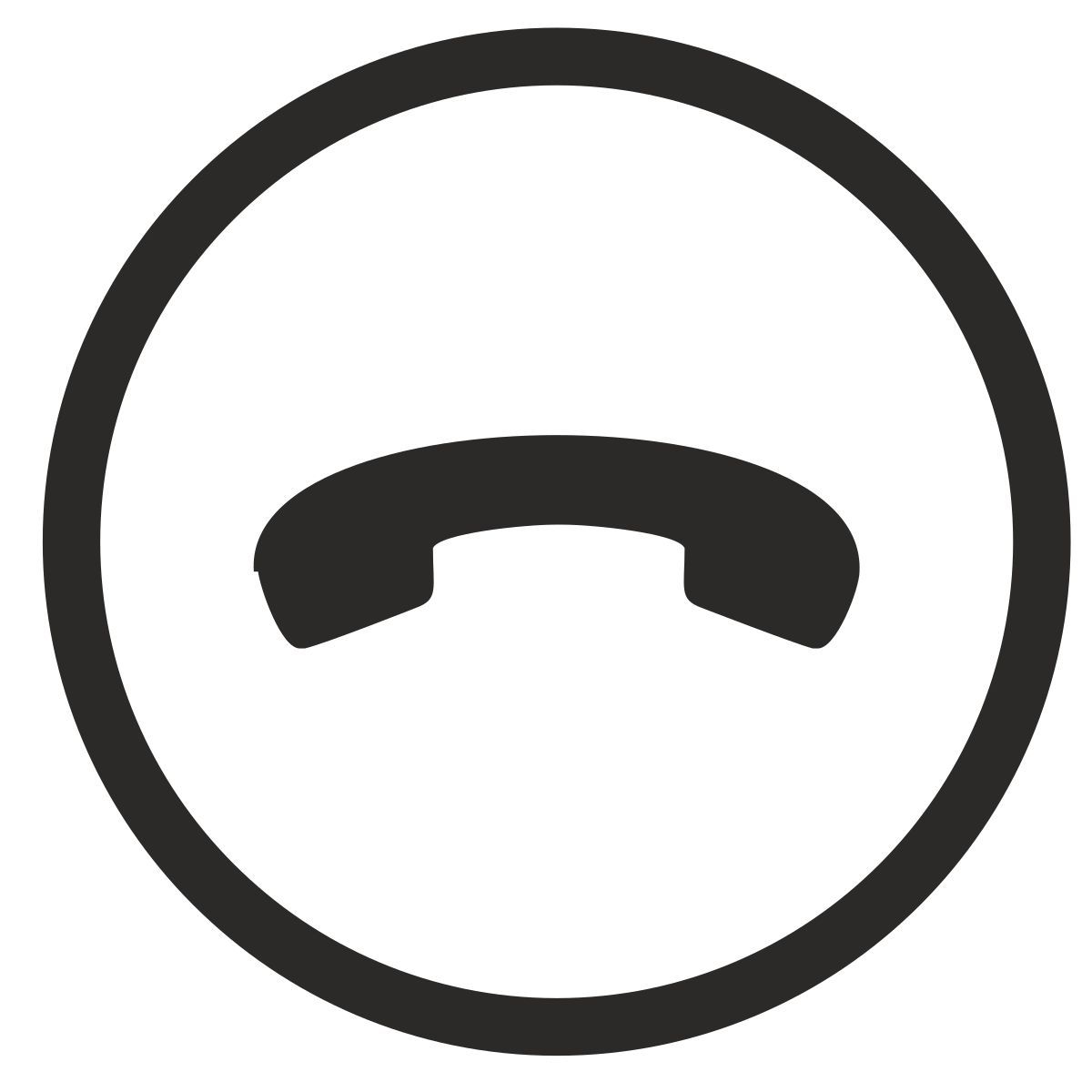 電話切断 icon