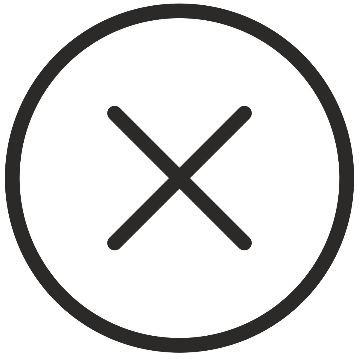 cancel icon