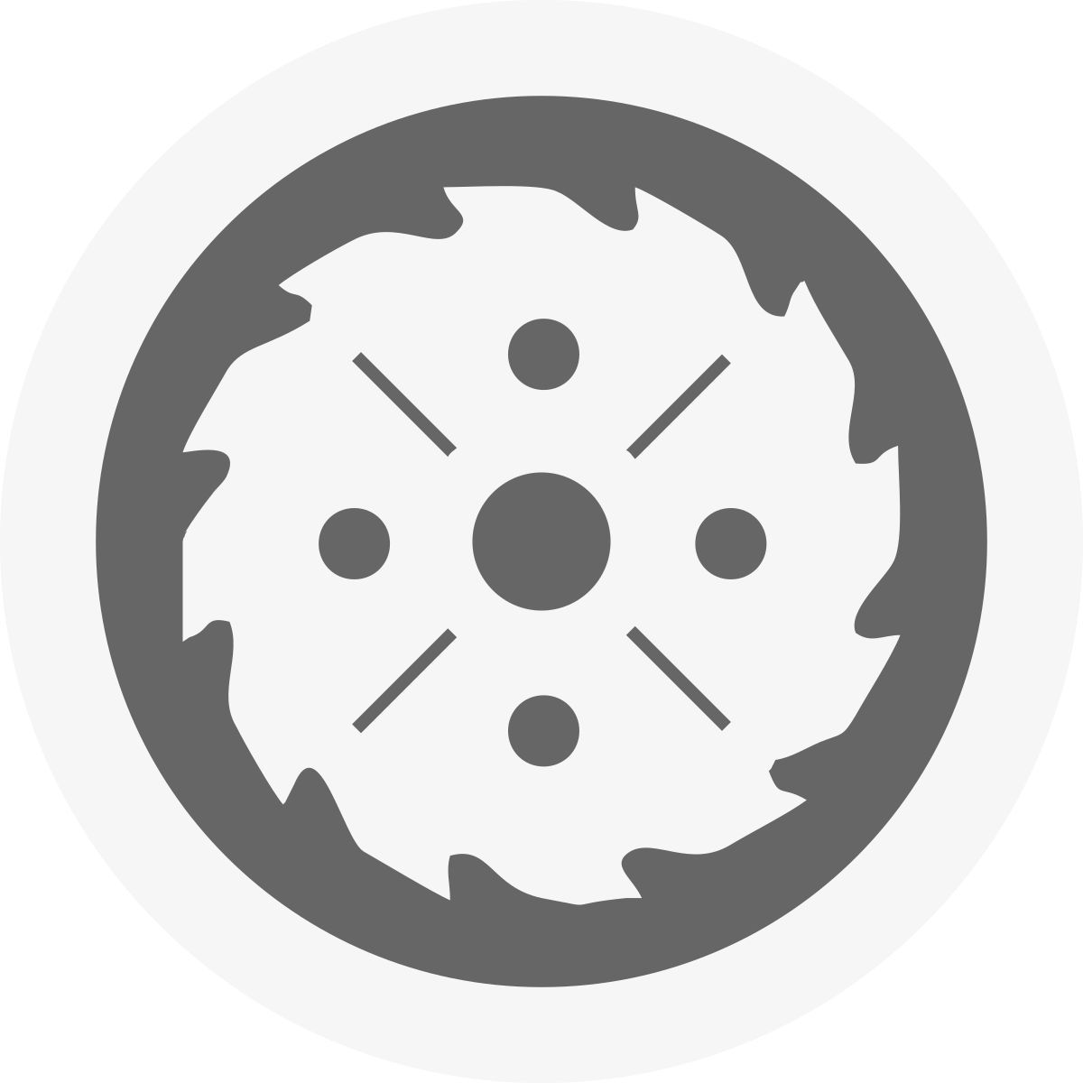 lâmina circular icon