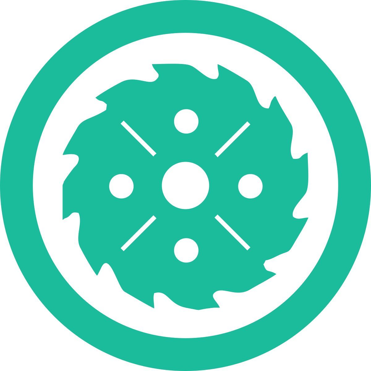 lâmina circular icon