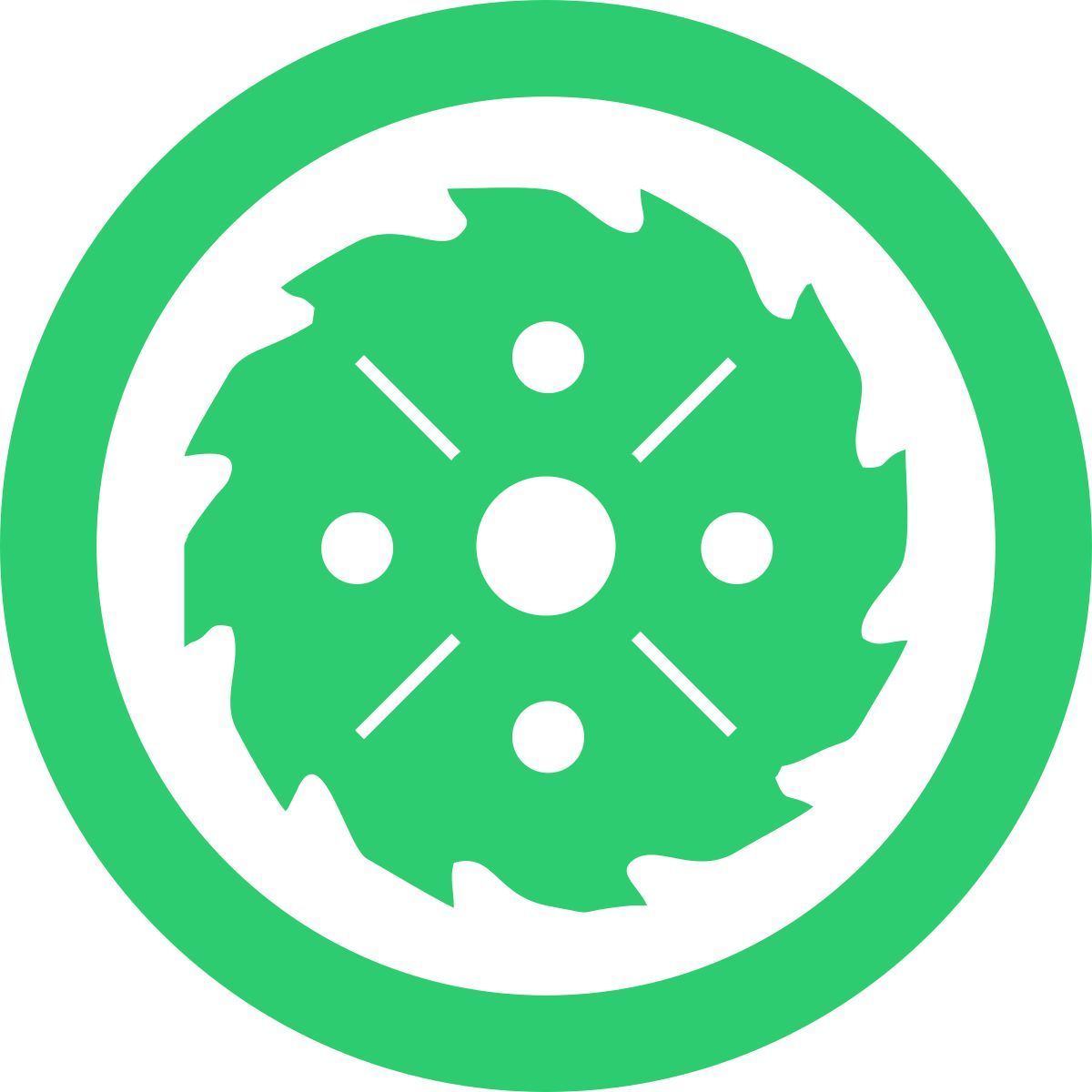 lâmina circular icon