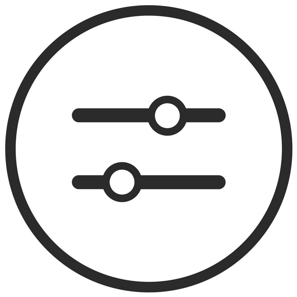 impostazioni di contrasto icon