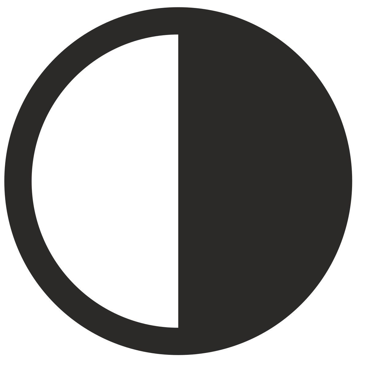 contrast settings icon