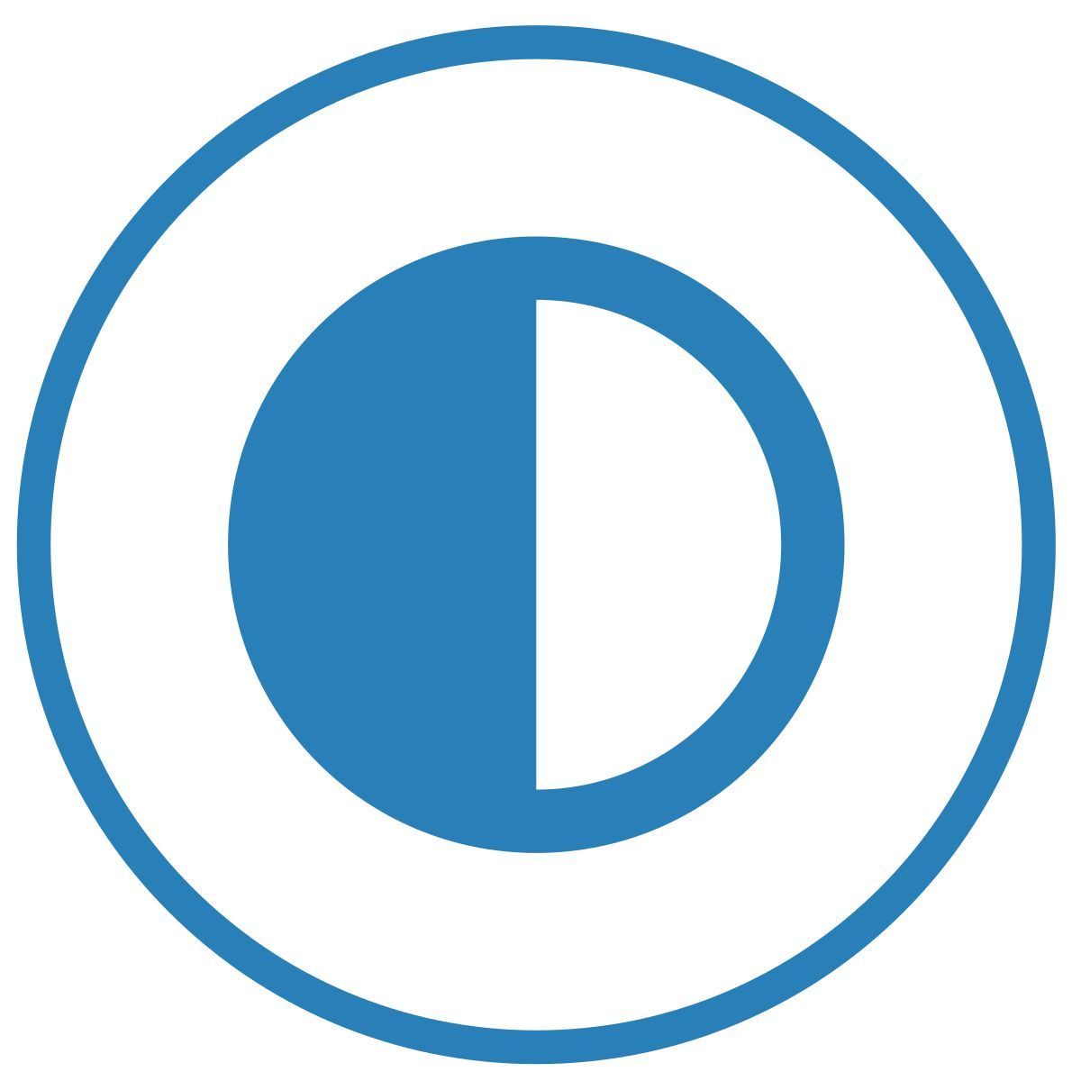 impostazioni di contrasto icon