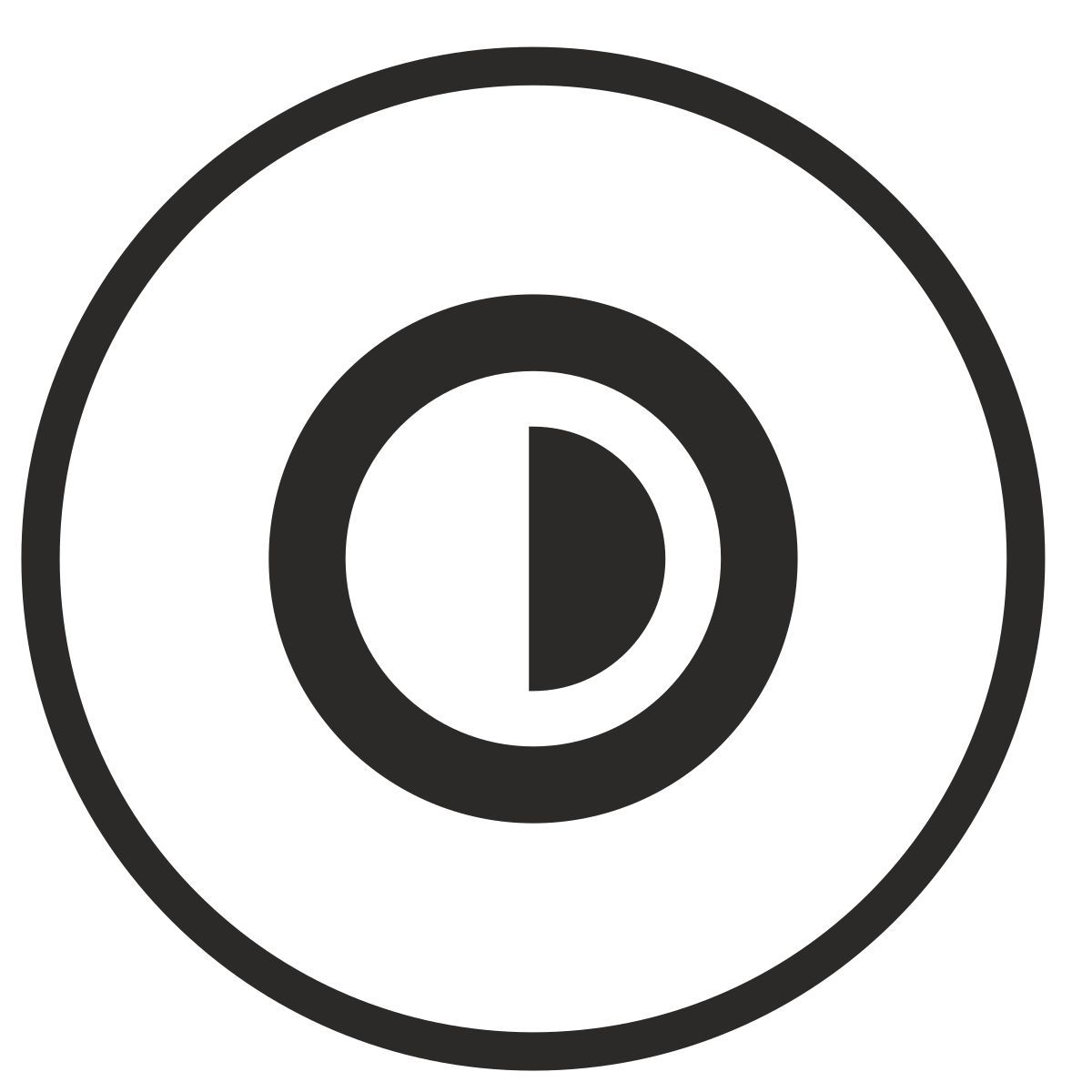 impostazioni di contrasto icon