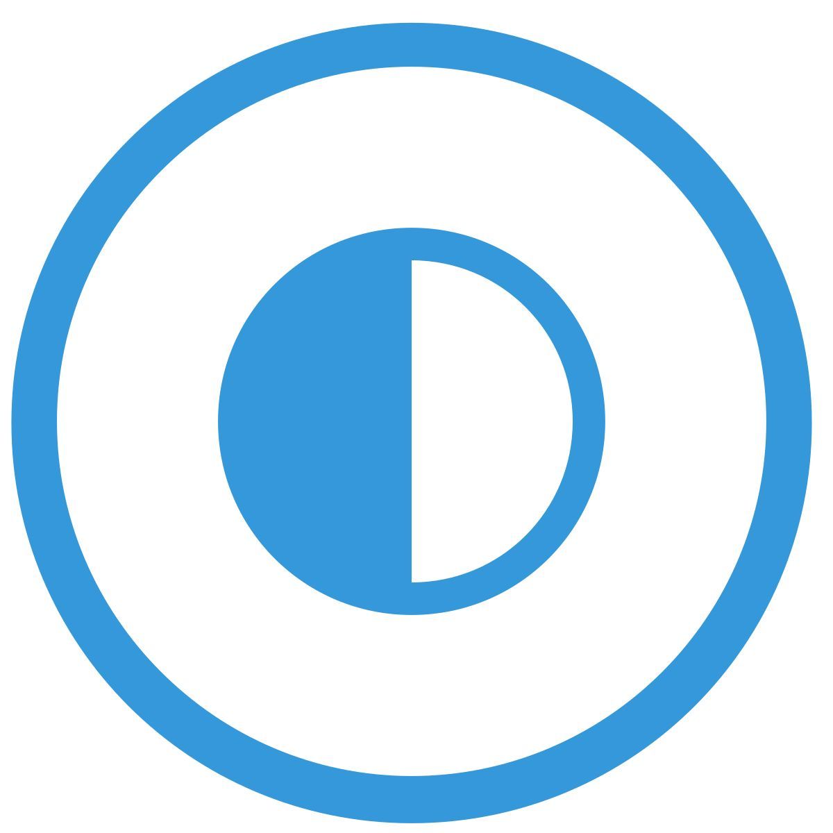 impostazioni di contrasto icon