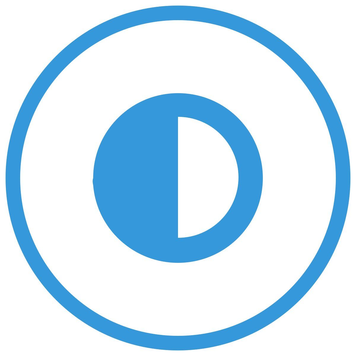 impostazioni di contrasto icon