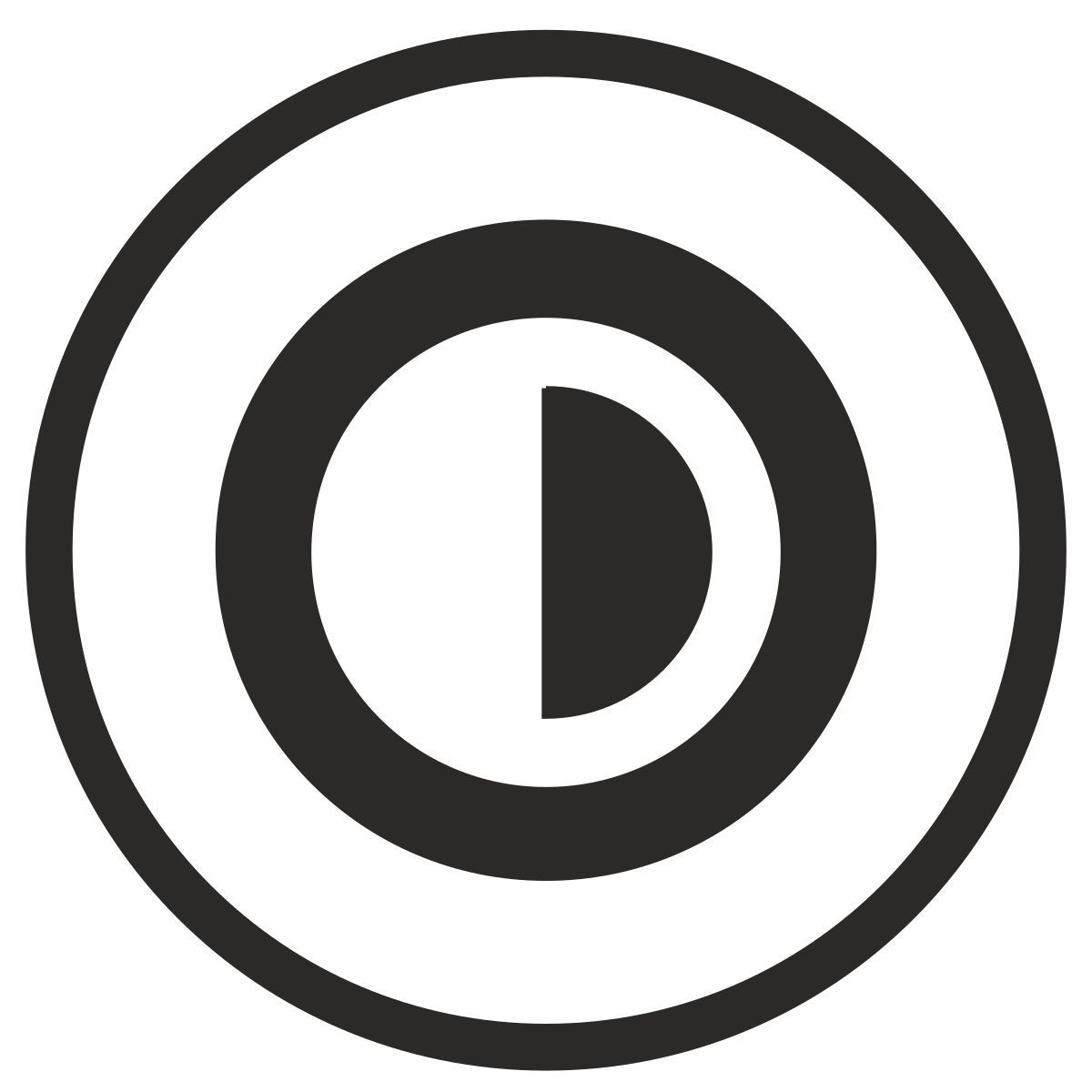 impostazioni di contrasto icon