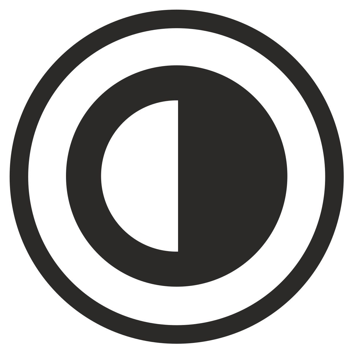 impostazioni di contrasto icon